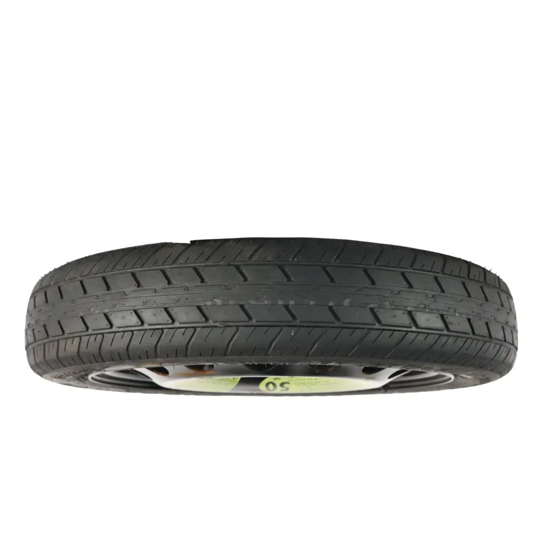 VW Golf Mk7 Spare Wheel Steel R16 Kumho Tyre 3.5J ET: 25.5 125/70 - SKU 1K0601027AQ-1 - Part number 1K0601027AQ