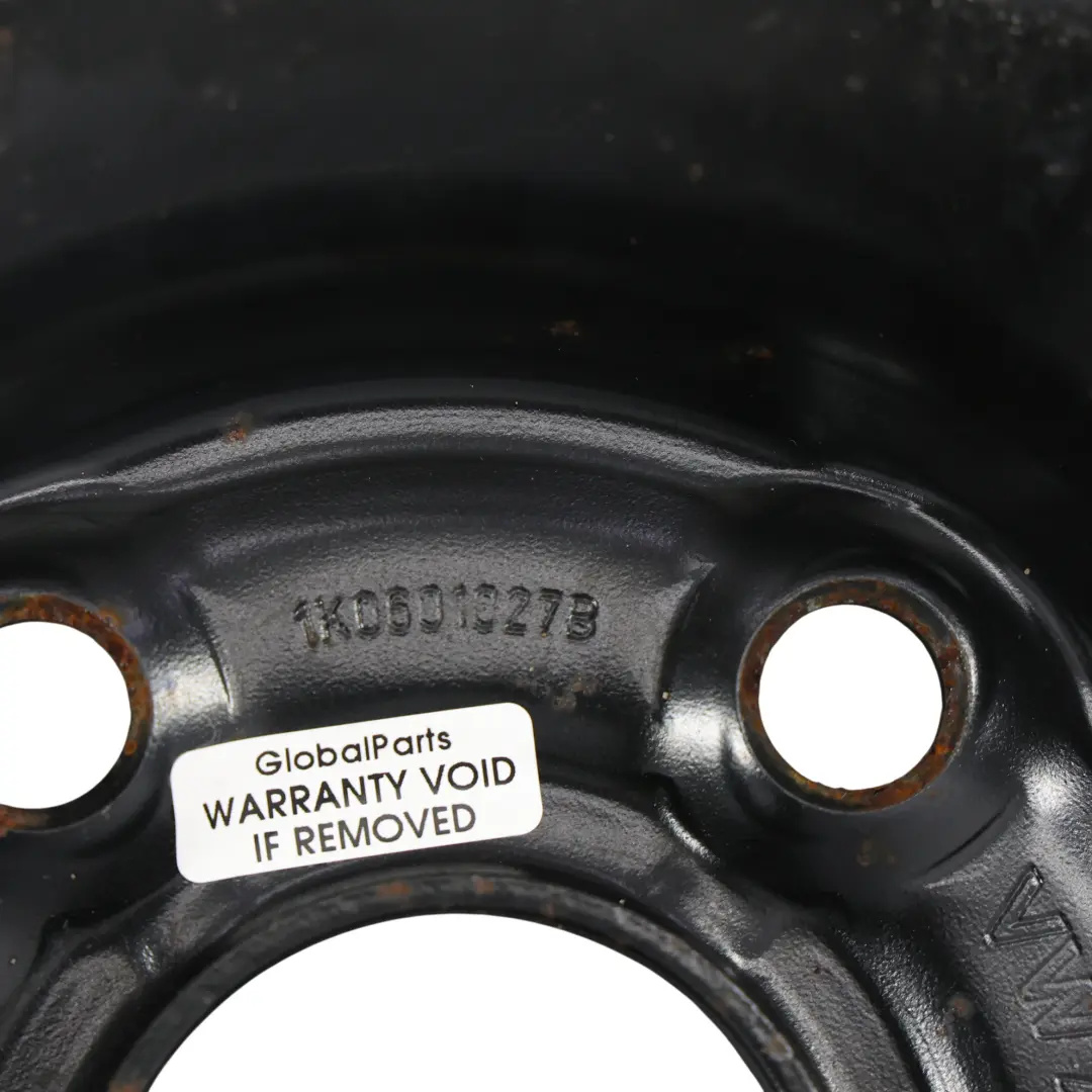 Audi A3 8P Rueda Acero Repuesto Llanta 18" 3,5J ET:25,5 Neumático R18 - SKU 1K0601027B-1 - Número de pieza 1K0601027B