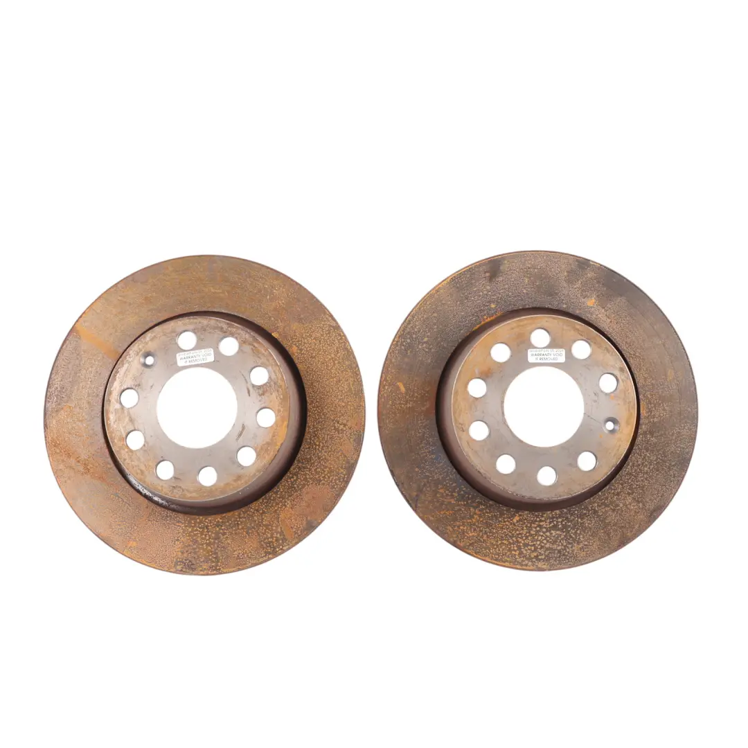 Audi A3 8P Disco Freno Asse Posteriore Sinistro Destro 272X10 Set X2 - SKU 1K0615601AA - Numero di parte 1K0615601AA