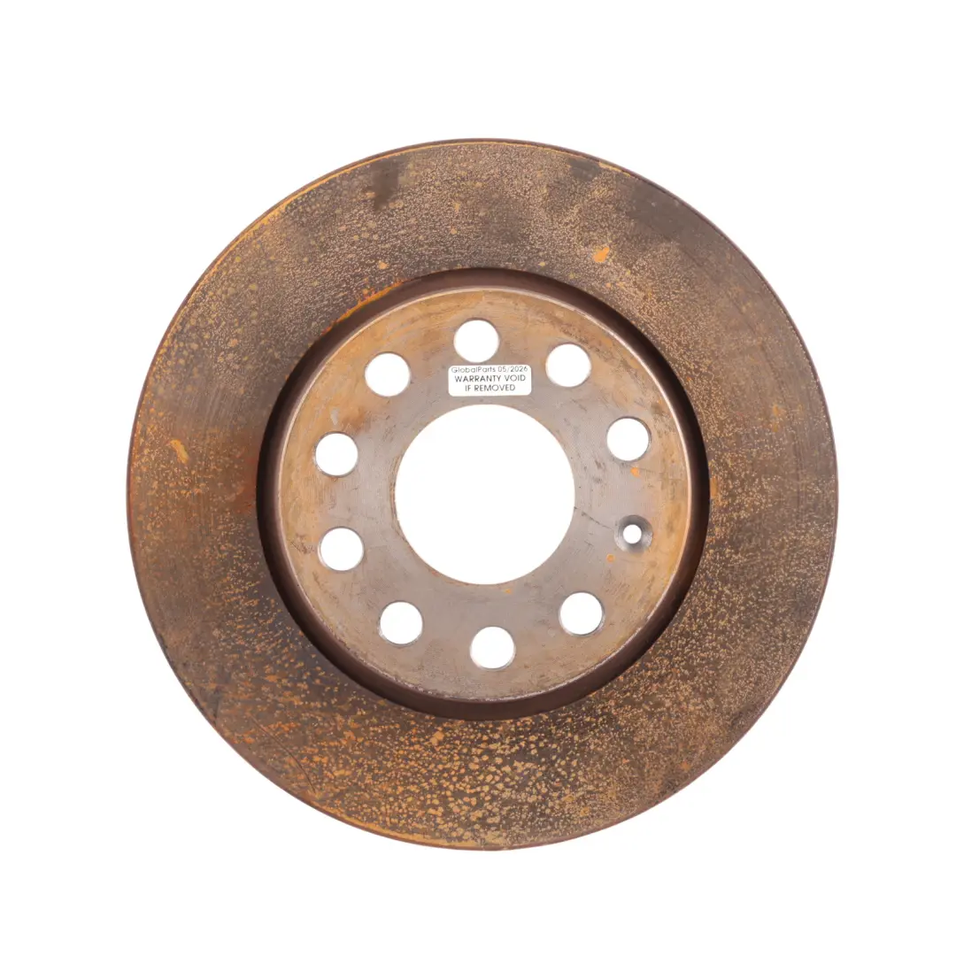 Audi A3 8P Disco Freno Asse Posteriore Sinistro Destro 272X10 Set X2 - SKU 1K0615601AA - Numero di parte 1K0615601AA