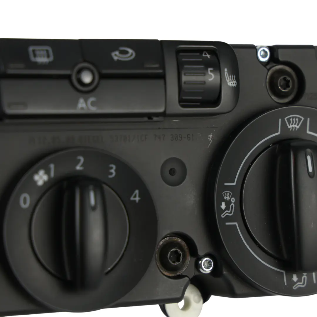 Mk5 Passat B6 Heater Climate Control Panel Switch to Volkswagen Golf with Part number 1K0820047JE Volkswagen Golf Mk5 Passat B6 Heater Climate Control Panel Switch - SKU 1K0820047JE - Part number 1K0820047JE