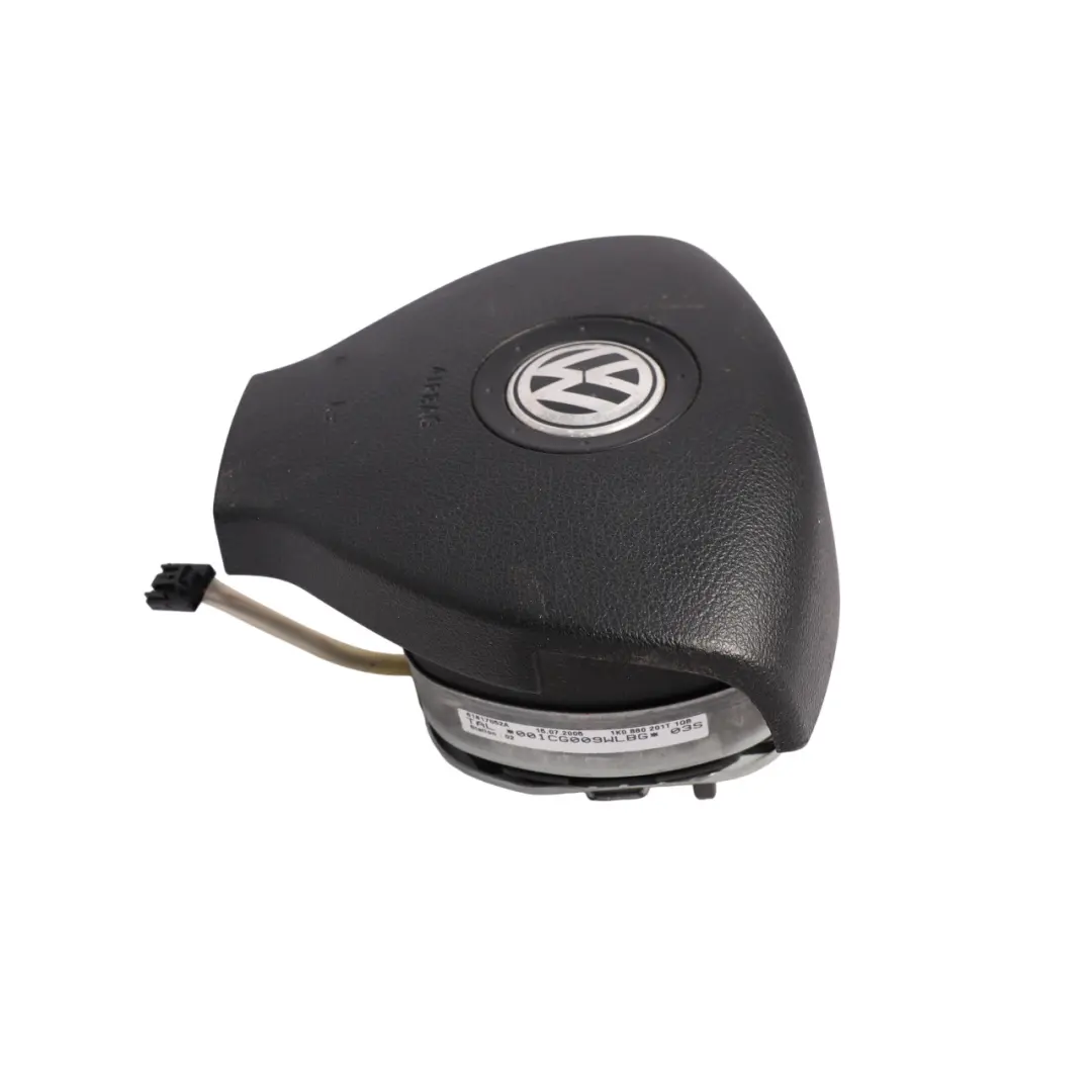 Mk5 Polo Mk4 Steering Wheel Driver's Side Air Module to Volkswagen Golf with Part number 1K0880201T Volkswagen Golf Mk5 Polo Mk4 Steering Wheel Driver's Side Air Module - SKU 1K0880201T - Part number 1K0880201T