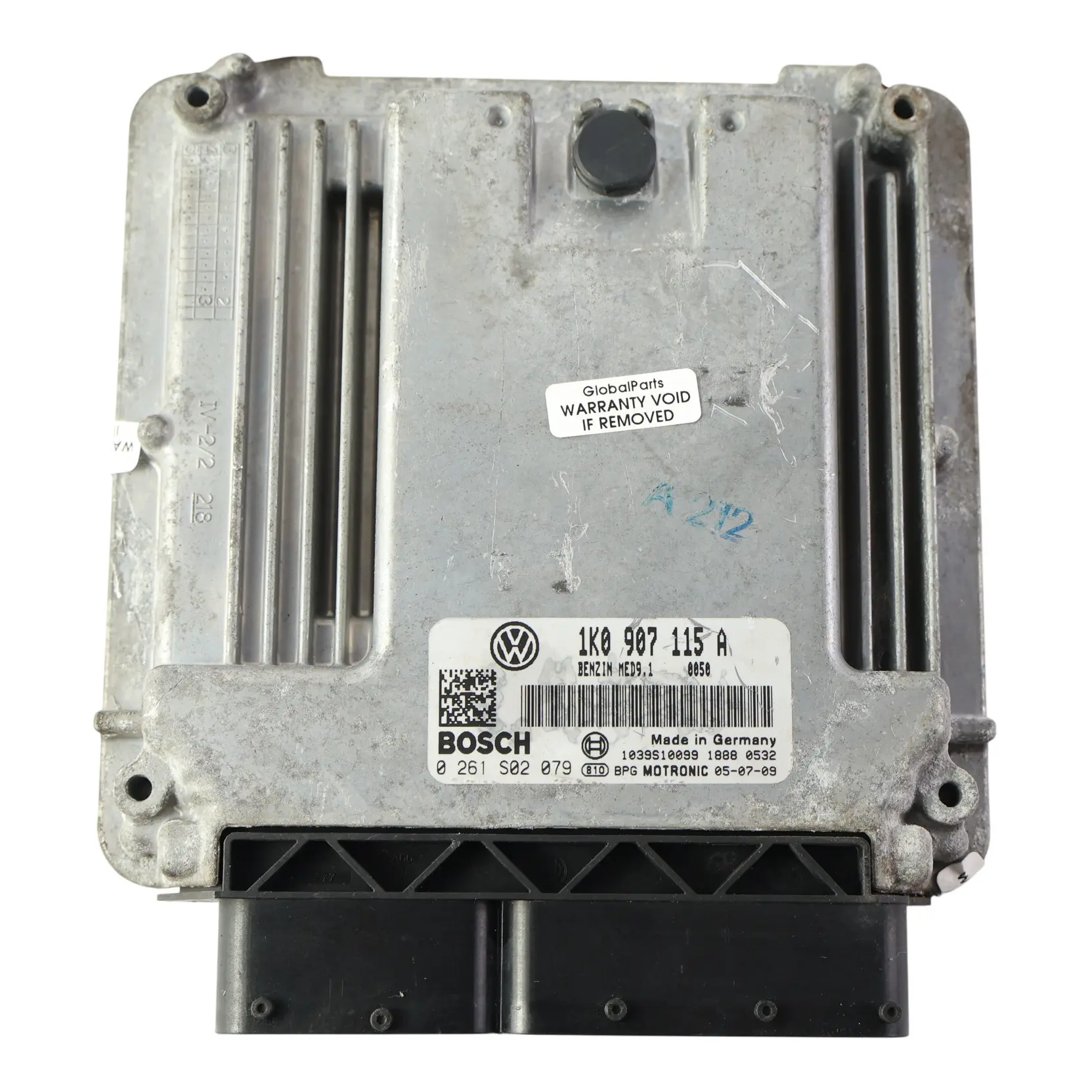 Volkswagen Golf Mk5 GTI 2.0 AXX 200HP Centralina ECU 1K0907115A Doppia Frizione