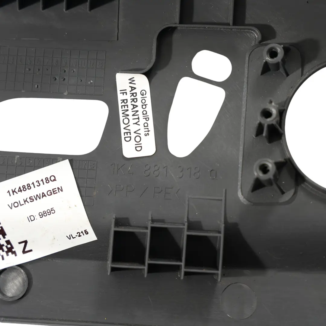 Volkswagen Golf GTI Mk5 Rivestimento Telaio Sedile Elettrico - SKU 1K4881318Q - Numero di parte 1K4881318Q