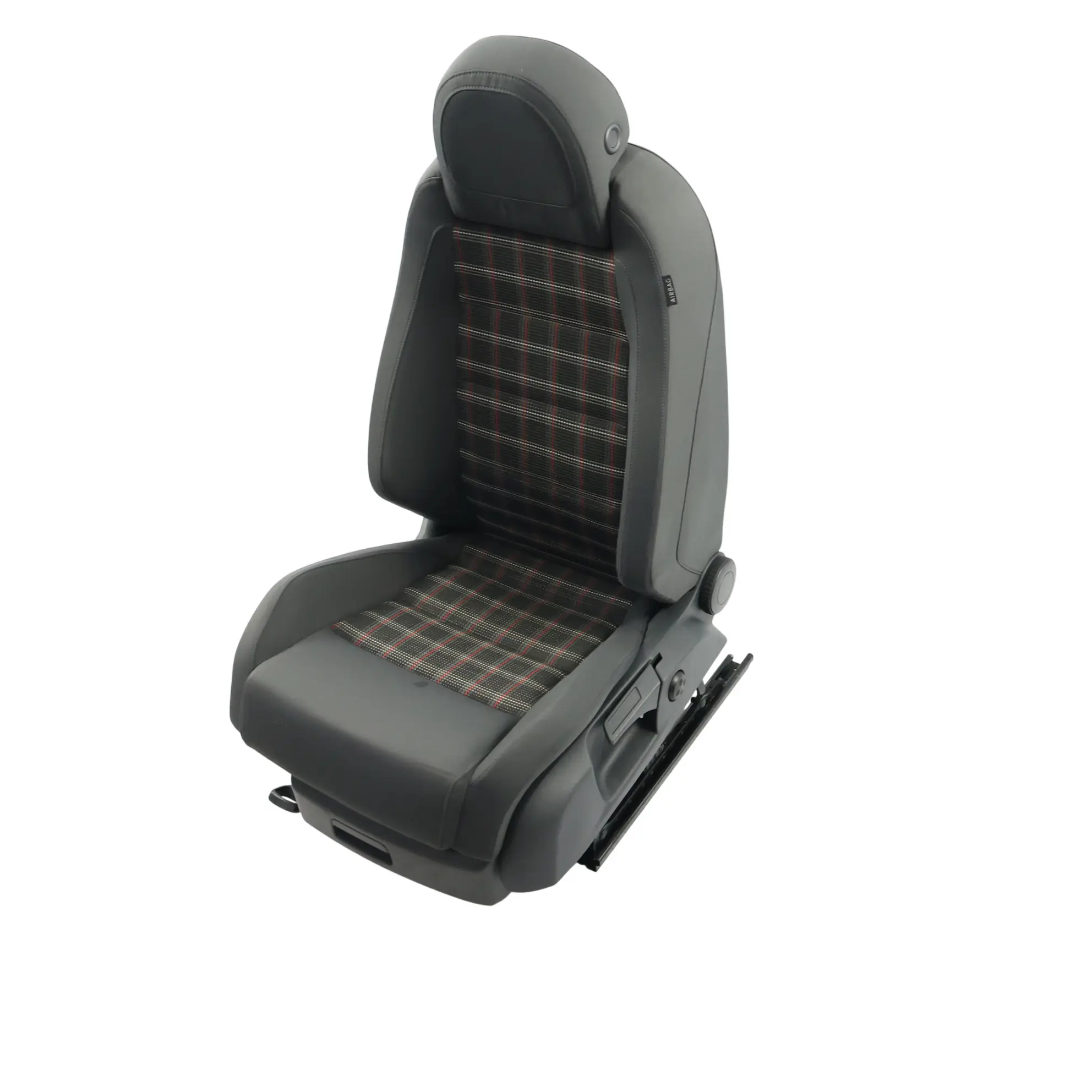 Volkswagen Golf Mk5 GTI Asiento Delantero Calefactable Tela Antracita Izquierdo