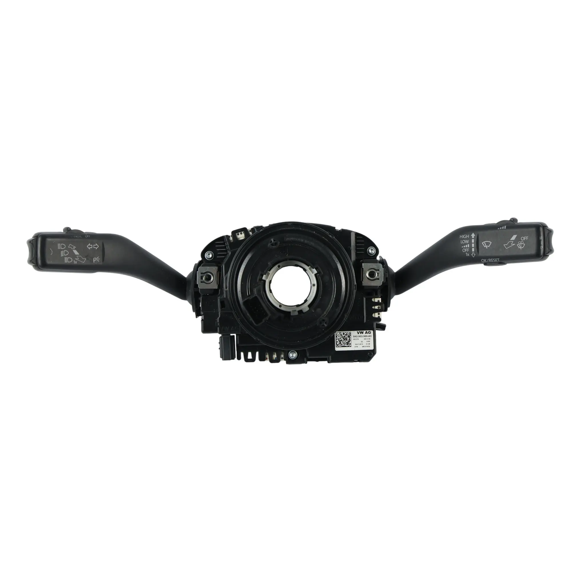 Volkswagen Caddy Maxi 2K Lenksäule Blinkerhebel Wischerhebel 1K5953521BK