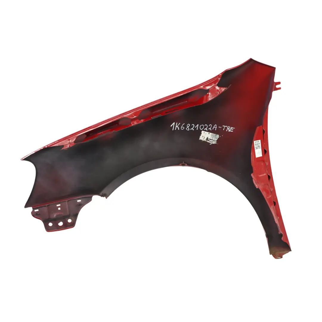 Volkswagen Golf Mk5 Aile Avant Panneau Latéral Droit Rouge Tornado LY3D - SKU 1K6821022A-TRE - Numéro de pièce 1K6821022A