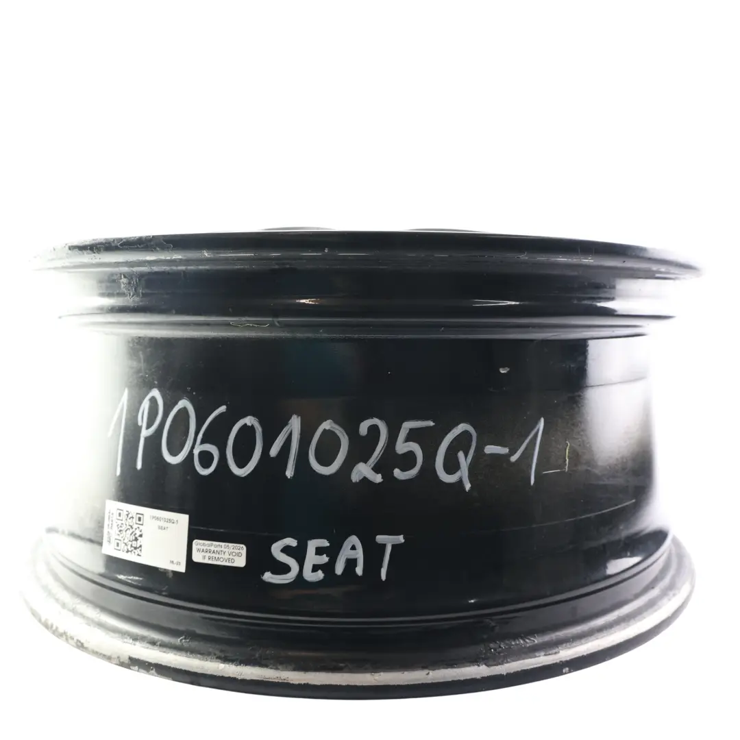 MK2 Alu Felge Schwarz 18" 7,5J ET:51 für Seat Leon Cupra mit Teilenummer 1P0601025Q Seat Leon Cupra MK2 Alu Felge Schwarz 18" 7,5J ET:51 - SKU 1P0601025Q-1 - Teilenummer 1P0601025Q