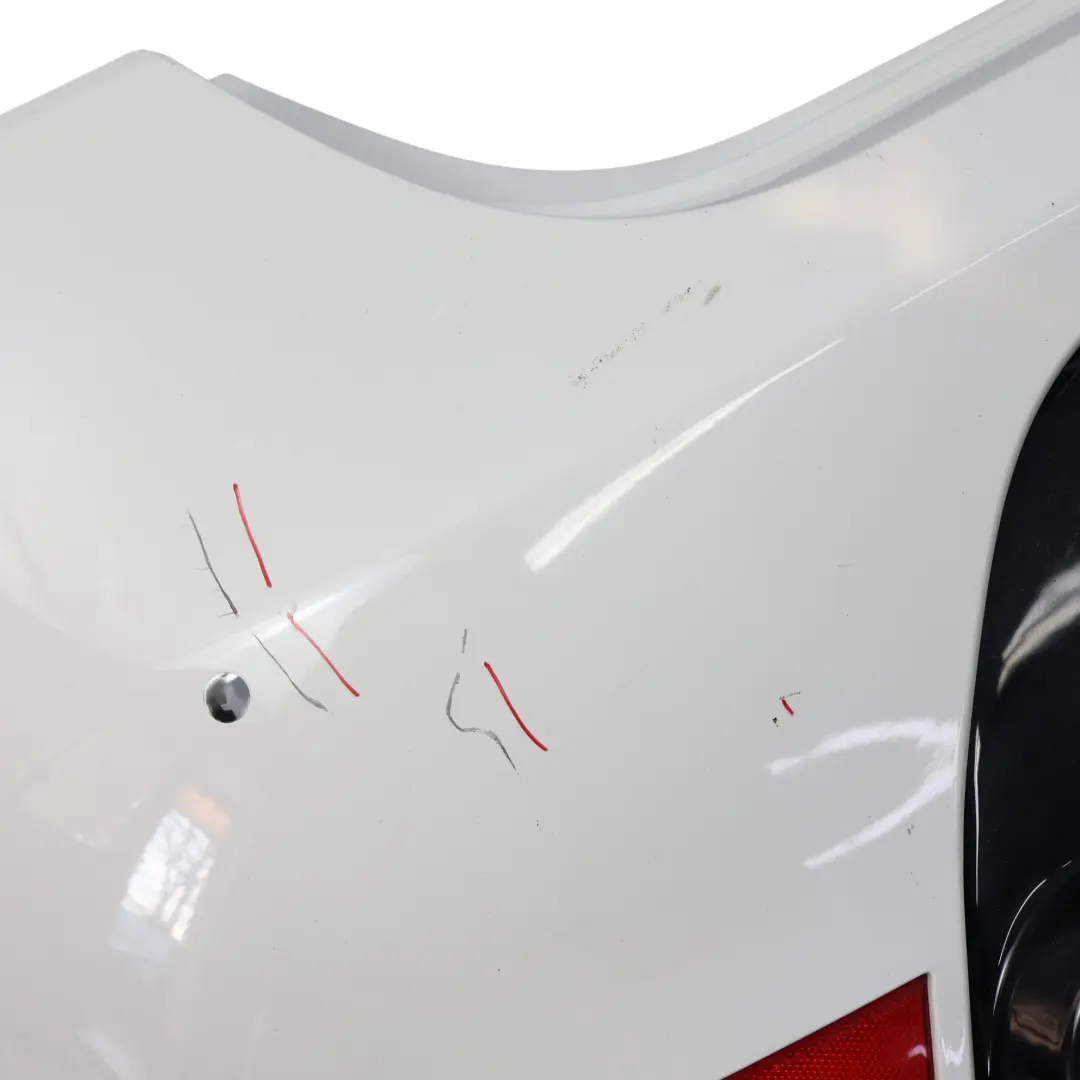 Mk2 Cupra Rear Bumper Panel Covering Trim Candy White - B9A to Seat Leon with Part number 1P0807421F Seat Leon Mk2 Cupra Rear Bumper Panel Covering Trim Candy White - B9A - SKU 1P0807421F-CAN - Part number 1P0807421F