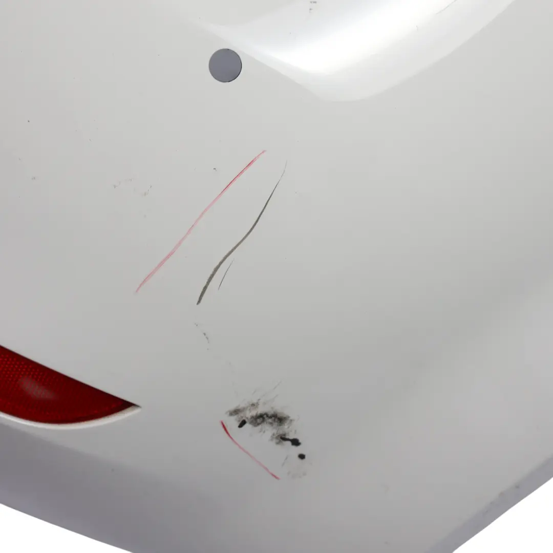 Mk2 Cupra Rear Bumper Panel Covering Trim Candy White - B9A to Seat Leon with Part number 1P0807421F Seat Leon Mk2 Cupra Rear Bumper Panel Covering Trim Candy White - B9A - SKU 1P0807421F-CAN - Part number 1P0807421F