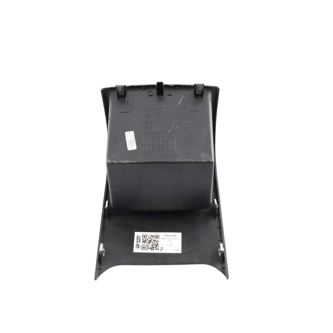 Seat Leon Mk2 Rear Centre Console Ashtray Coin Storage Tray Trim - SKU 1P0863289A - Part number 1P0863289A