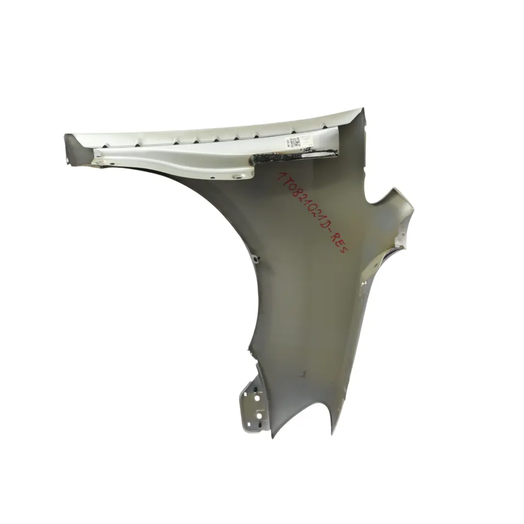Volkswagen VW Touran 1T Pannello Anteriore Sinistro Parafango Reflex Silver A7W - SKU 1T0821021D-RES - Numero di parte 1T0821021D