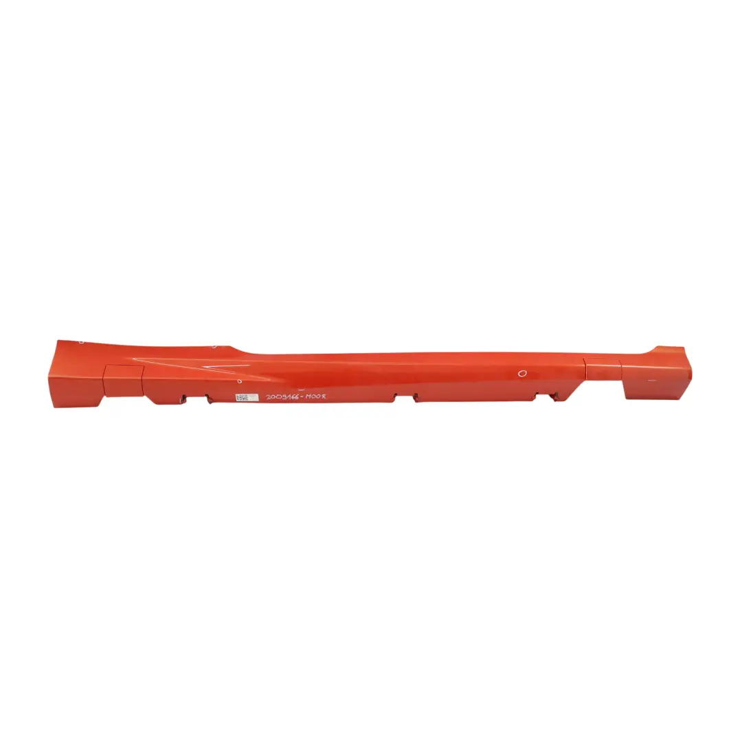 Seitenschweller Abdeckung Panel Rechts Molten Orange UY für Ford Fiesta MK7 mit Teilenummer 2009167 Ford Fiesta MK7 Seitenschweller Abdeckung Panel Rechts Molten Orange UY - SKU 2009167-MOOR - Teilenummer 2009167