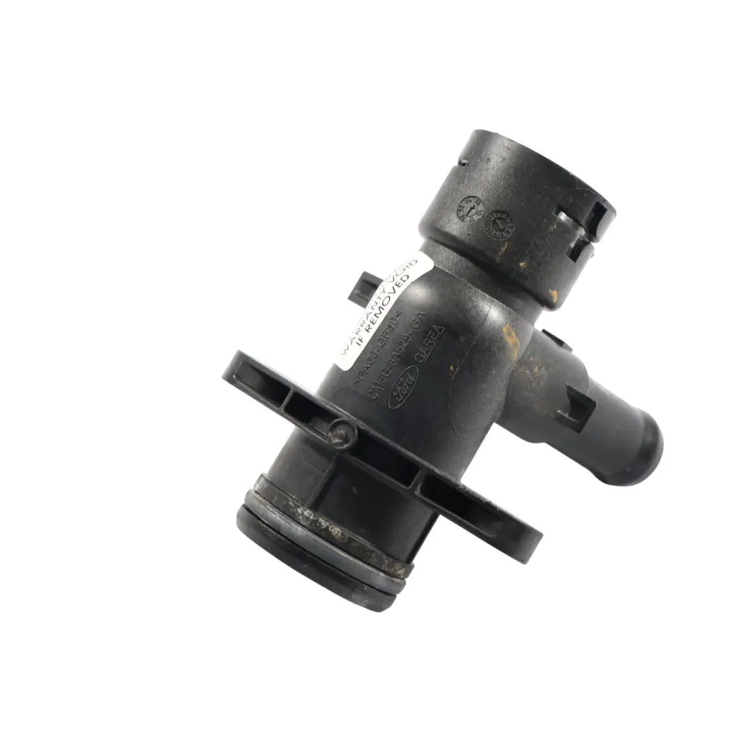 Thermostat Coolant Flange Pipe EcoBoost Petrol CM5G-8A529-GA to Ford Fiesta Mk7 with Part number 2118104 Ford Fiesta Mk7 Thermostat Coolant Flange Pipe EcoBoost Petrol CM5G-8A529-GA - SKU 2118104 - Part number 2118104