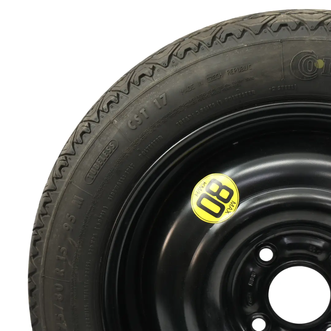 Ford Focus Mk1 Koło Zapasowe Dojazdowe Continental 125/80 R15 4J - SKU 2150836-1 - Numer Części 2150836