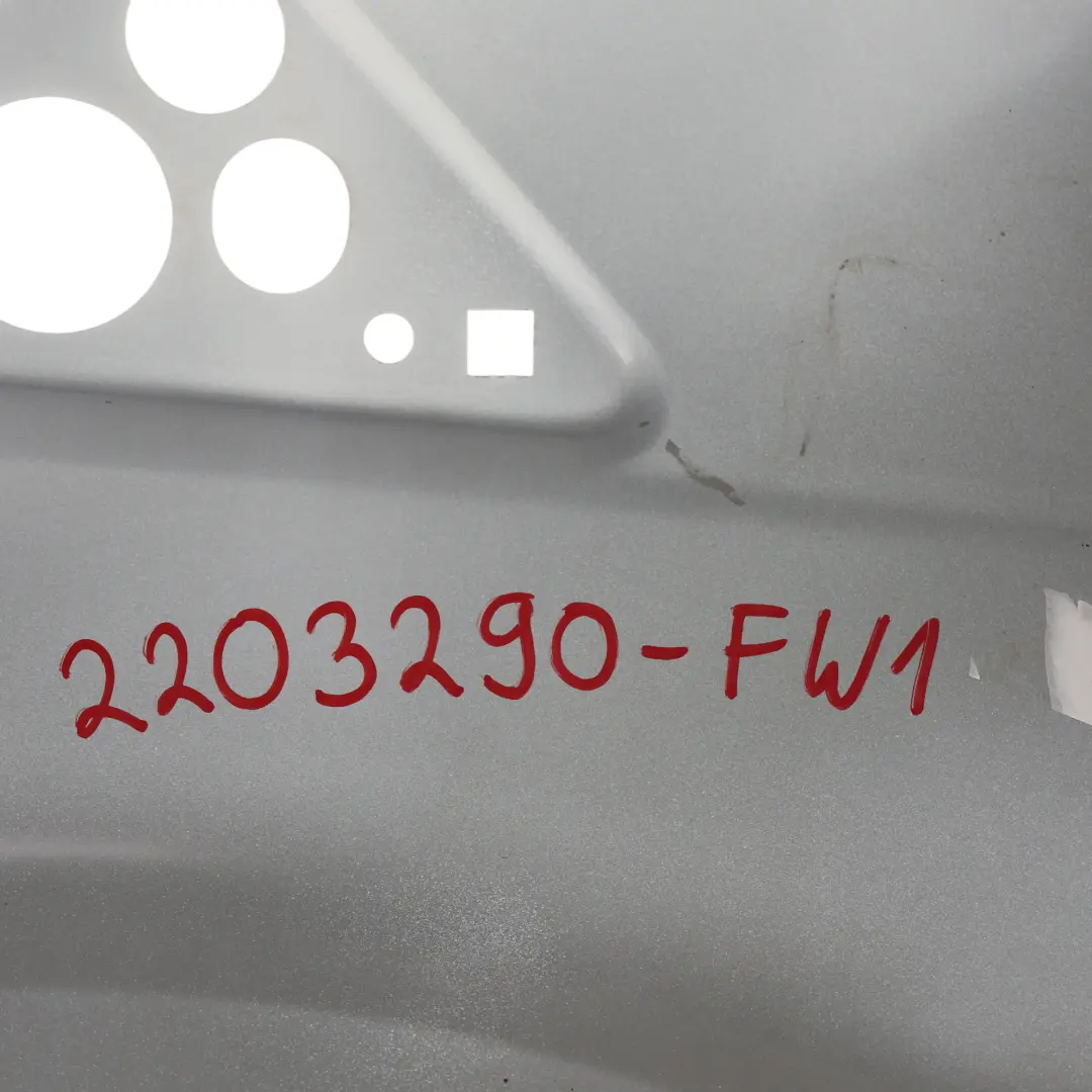 Ford Transit Seitenverkleidung Vorne Links Kotflügel Frozen White Weiß - Z2 - SKU 2203290-FW1 - Teilenummer 2203290