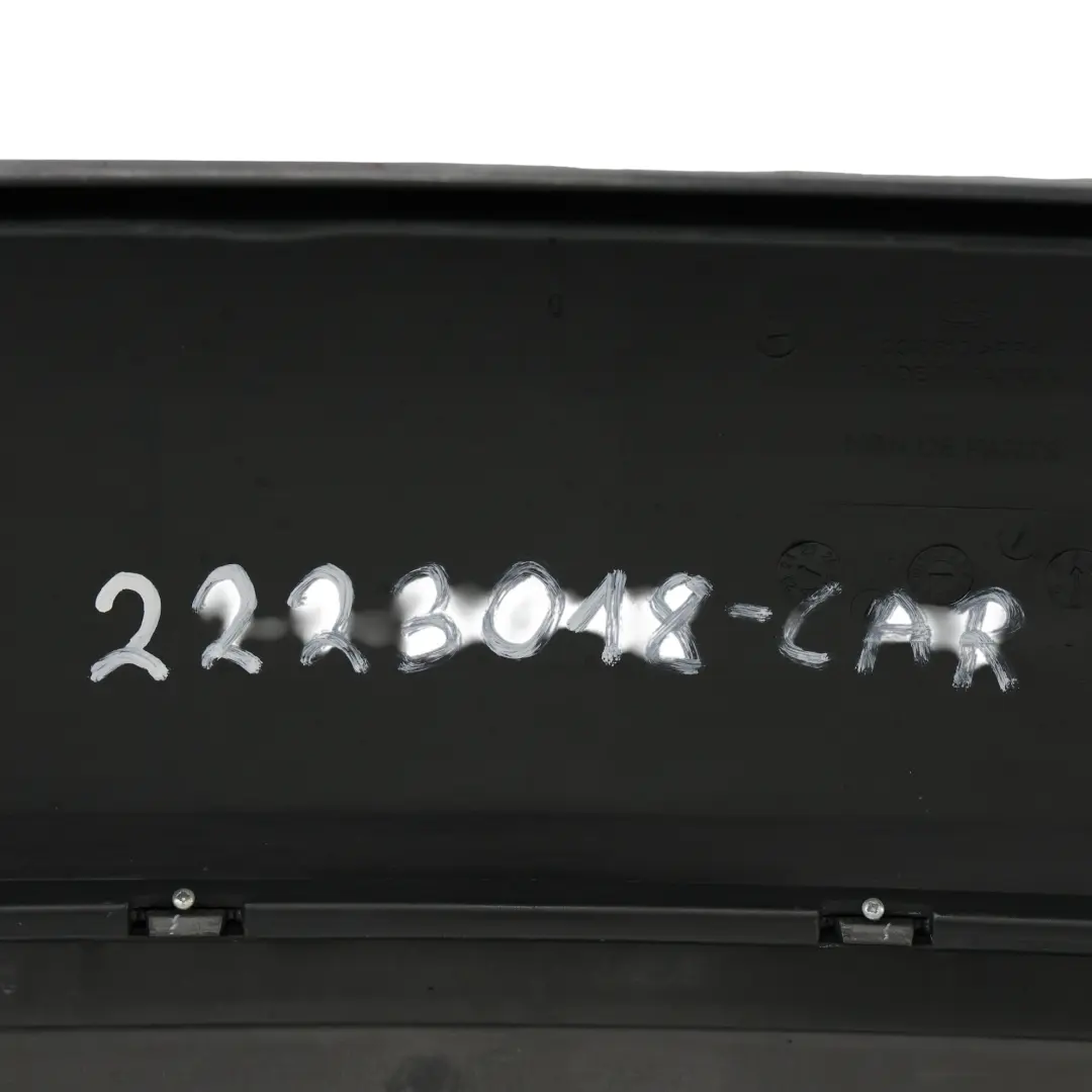 BMW F10 Tylny Zderzak Panel M Sport PDC Pokrycie Carbon Black Metallic 416 - SKU 2223018-CAR - Numer Części 2223018