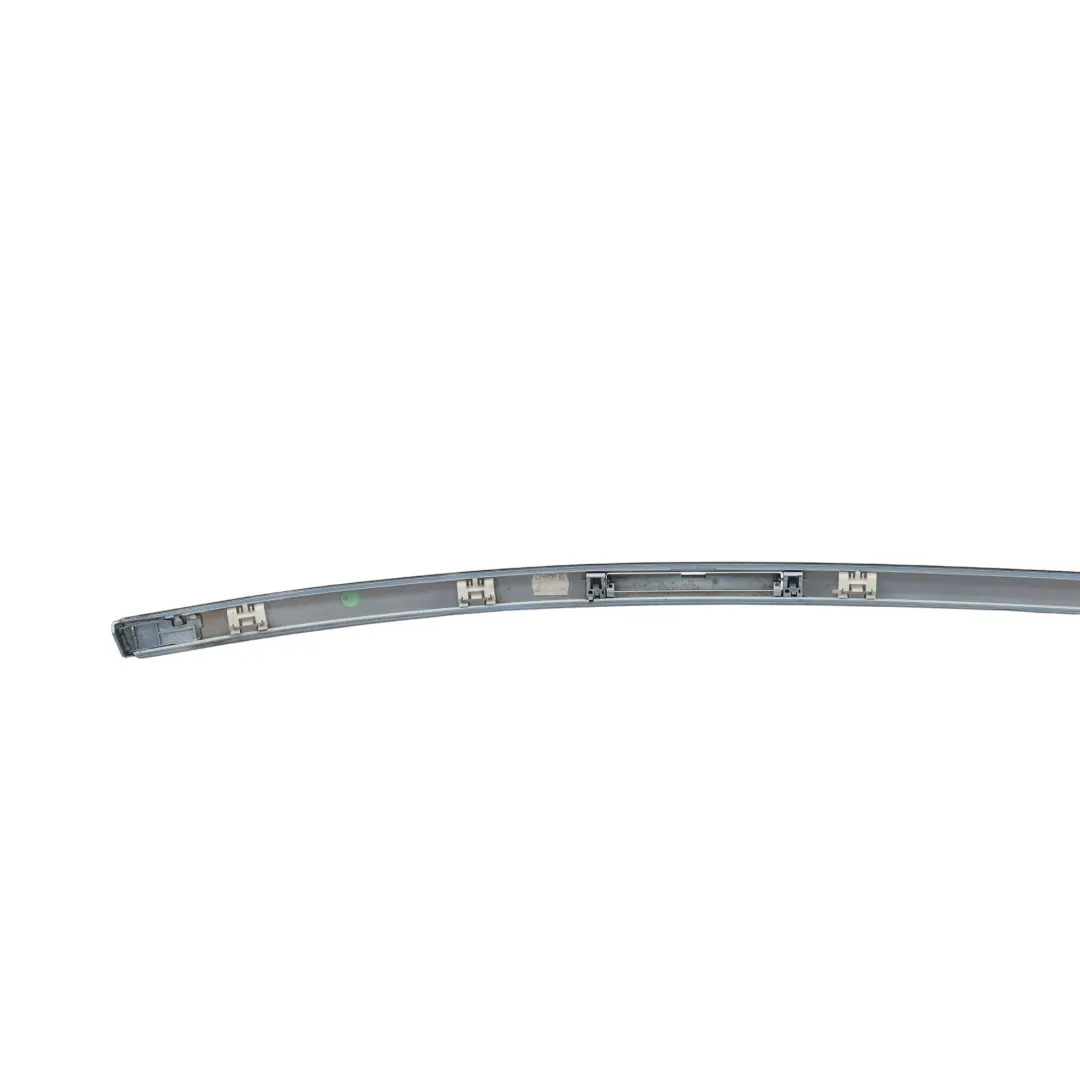 Roof Moulding Railing Gutter Trim Left N/S Liquid Blue Metallic - B40 to BMW F30 with Part number 2239971 BMW F30 Roof Moulding Railing Gutter Trim Left N/S Liquid Blue Metallic - B40 - SKU 2239971-LBL - Part number 2239971