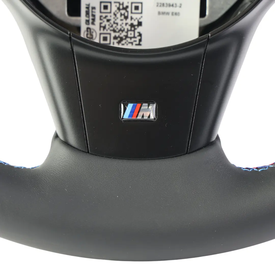NUEVO Cuero Negro Lane Assist para BMW E60 E61 E63 LCI Volante M Sport con número de pieza 2283943 BMW E60 E61 E63 LCI Volante M Sport NUEVO Cuero Negro Lane Assist - SKU 2283943-2 - Número de pieza 2283943