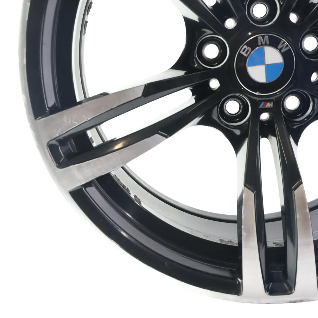 BMW F87 M2 F80 M3 F82 M4 Front Wheel Alloy Rim 19" M Double Spoke 437 - SKU 2284550-1 - Part number 2284550