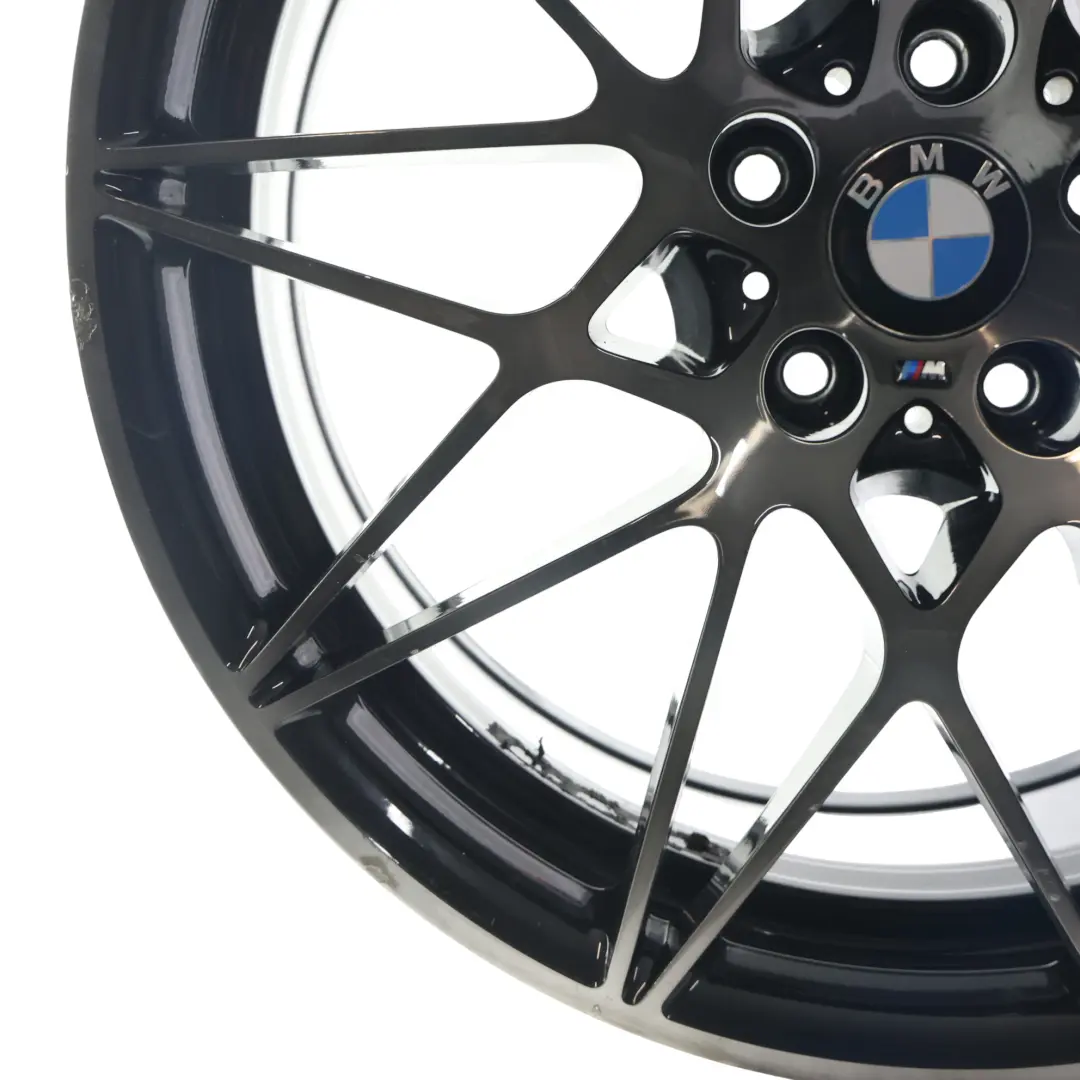 Ferric Grau Hinterrad Felge 20" M Sternspeiche 666 10J für BMW F80 M3 mit Teilenummer 2287501 BMW F80 M3 Ferric Grau Hinterrad Felge 20" M Sternspeiche 666 10J - SKU 2287501-1 - Teilenummer 2287501
