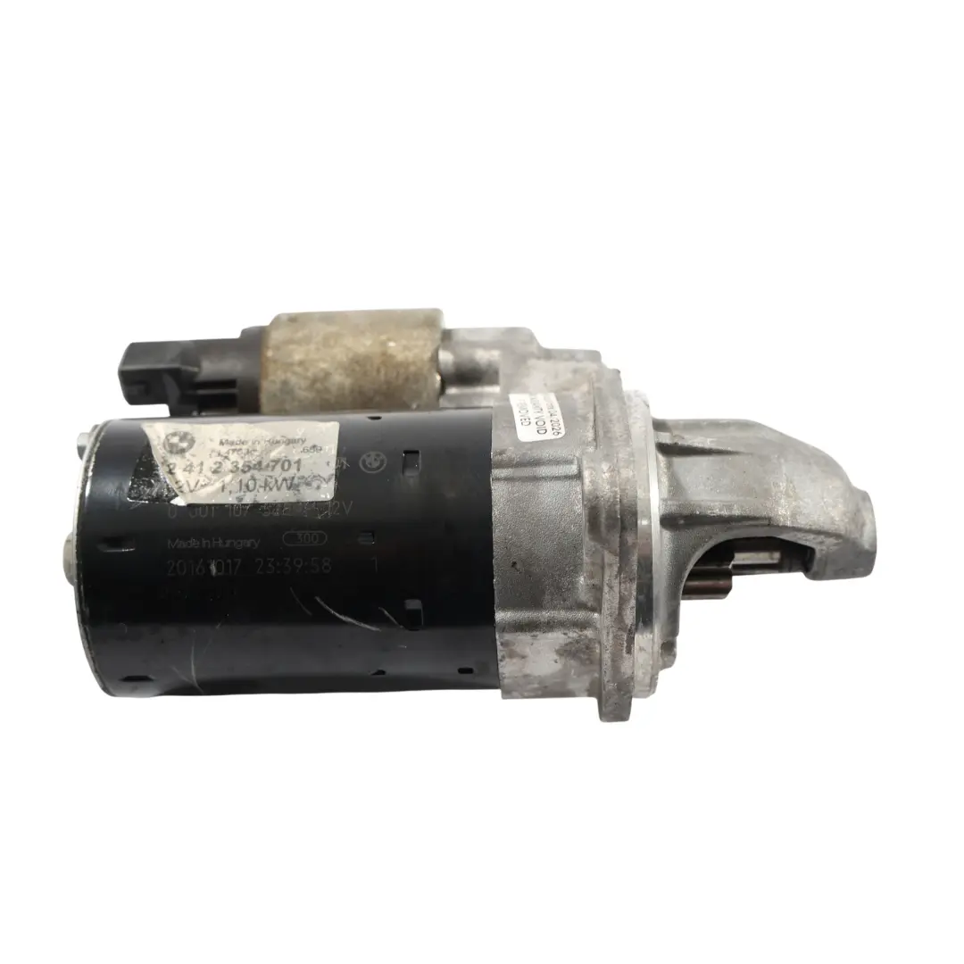 Starter Motor to BMW E60 E65 E70 E81 E87 E90 F10 with Part number 2354701 BMW E60 E65 E70 E81 E87 E90 F10 Starter Motor - SKU 2354701-2 - Part number 2354701