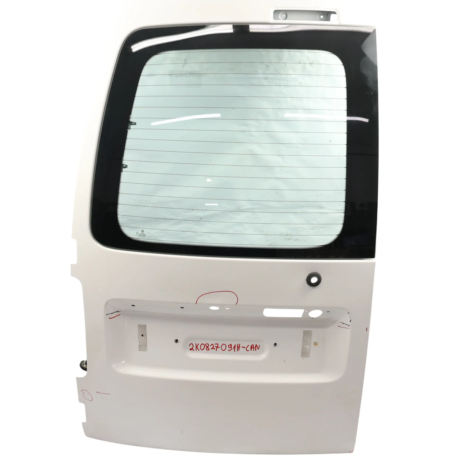 Volkswagen VW Caddy Tylne Drzwi Klapa Bagażnika Lewe Candy White - B9A