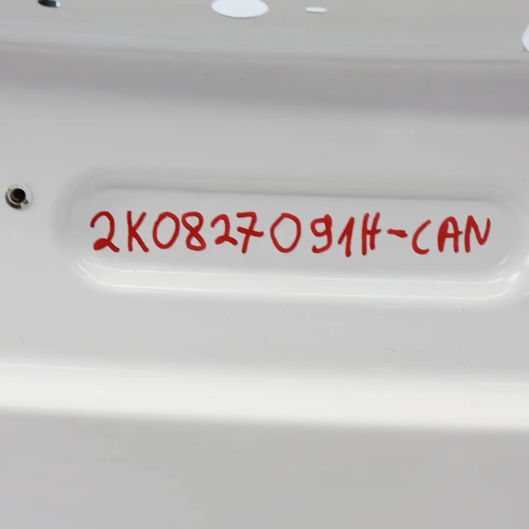 Volkswagen VW Caddy Hintertür Links Boot Heckklappe Tür Candy White - B9A - SKU 2K0827091H-CAN - Teilenummer 2K0827091H