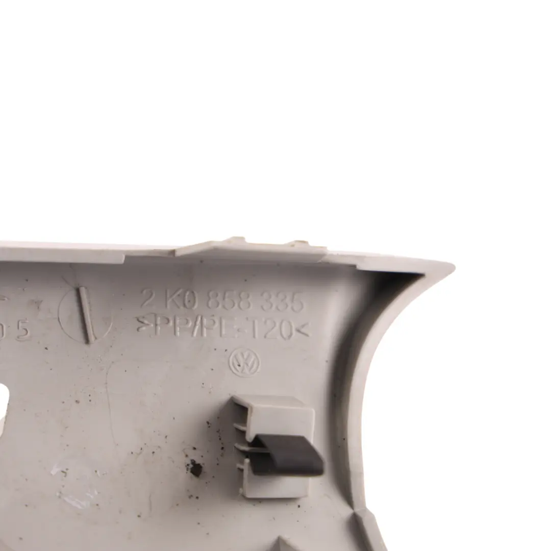 VW Volkswagen Caddy 2K 2C Dashboard A Pillar Trim Pearl Grey Left N/S - SKU 2K0858335 - Part number 2K0858335