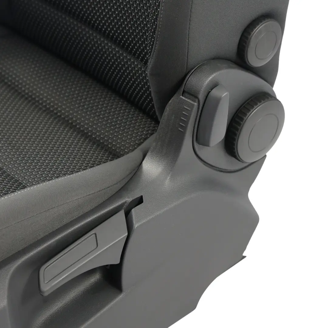Volkswagen Caddy Mk2 Front Seat Interior Cloth Leatherette Artgrey Left N/S - SKU 2K0881805DM-1 - Part number 2K0881805DM