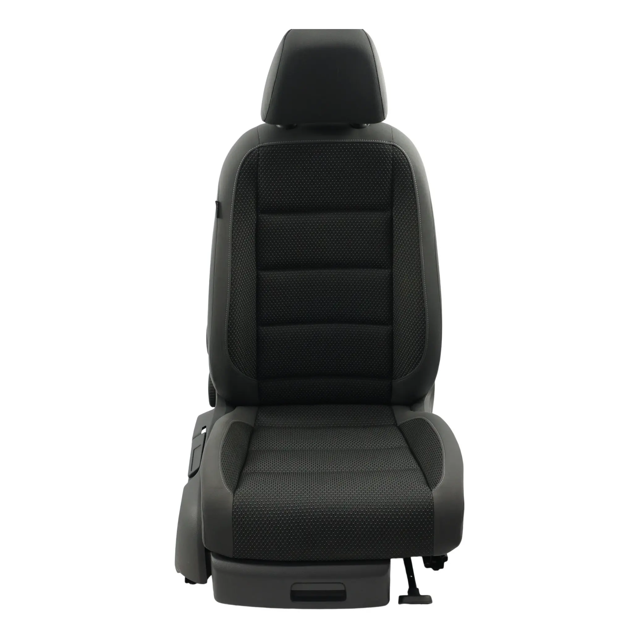 Volkswagen Caddy Mk2 Front Seat Interior Cloth Leatherette Artgrey Right O/S