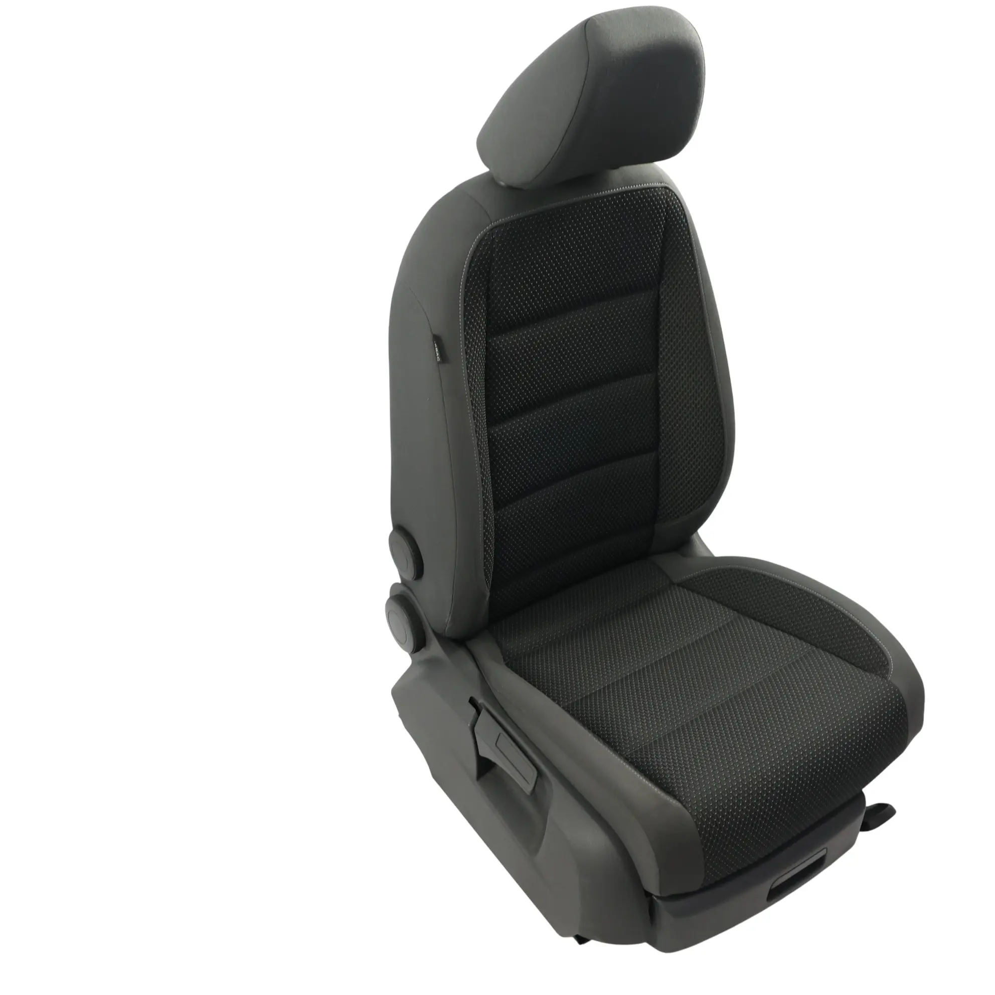 Volkswagen Caddy Mk2 Front Seat Interior Cloth Leatherette Artgrey Right O/S
