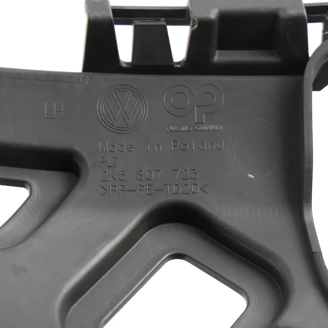 Volkswagen Caddy 2k Front Bumper Support Bracket Holder Mount Left N/S - SKU 2K5807723 - Part number 2K5807723