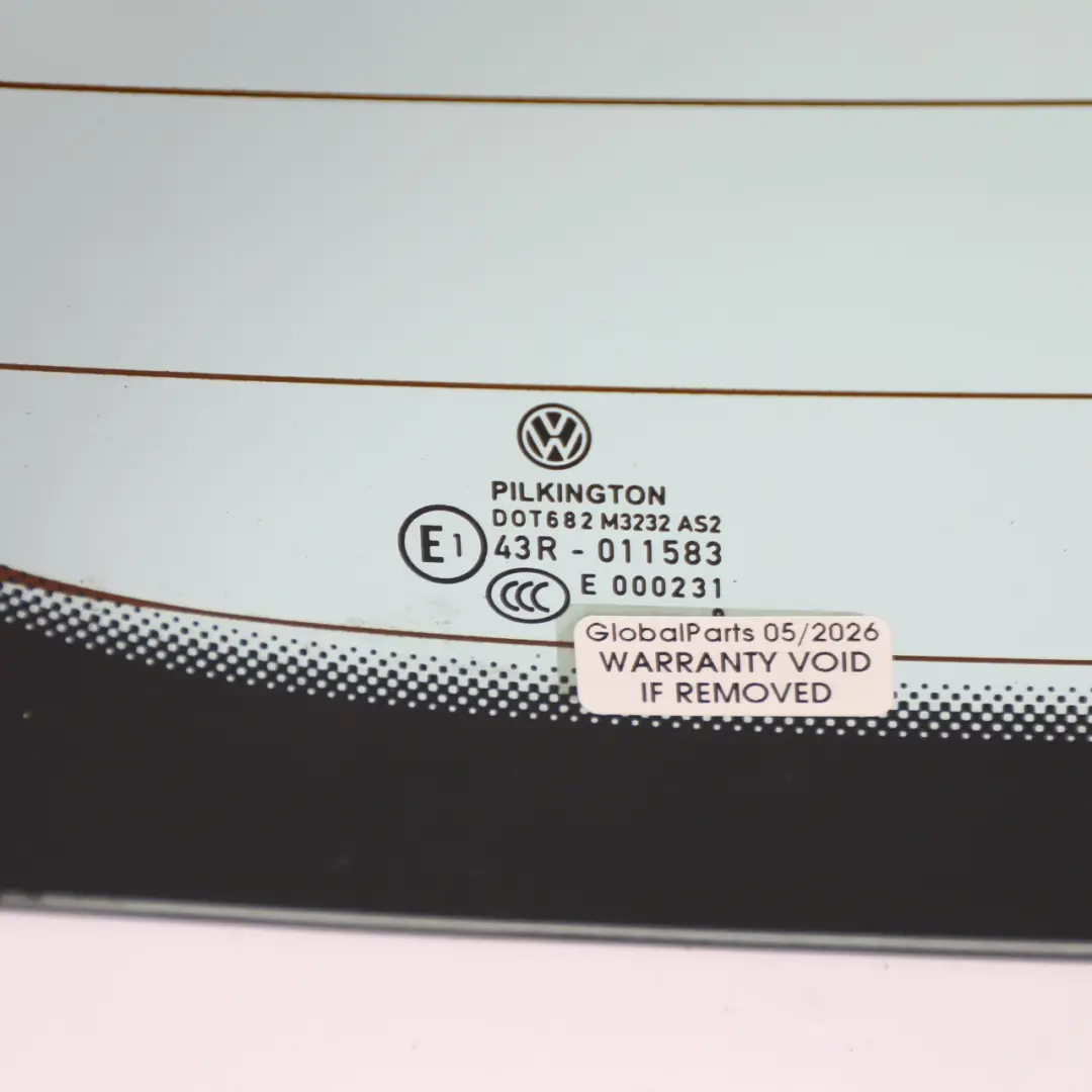 2K Rear Window Boot Lid Tailgate Glass AS2 to Volkswagen Caddy Maxi with Part number 2K5845503E Volkswagen Caddy Maxi 2K Rear Window Boot Lid Tailgate Glass AS2 - SKU 2K5845503E - Part number 2K5845503E