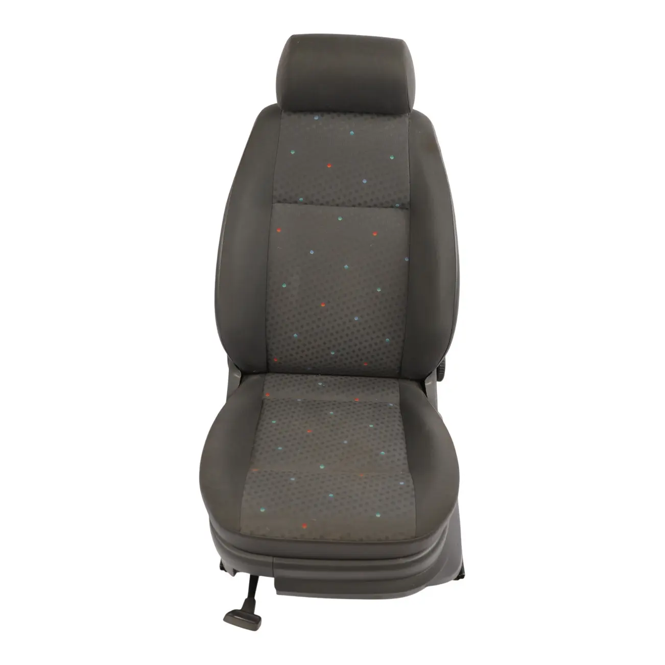 Volkswagen Caddy 2K Front Seat Fabric Cloth Black Anthracite Titanium Left N/S