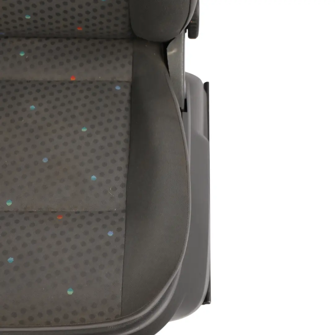 Volkswagen Caddy 2K Front Seat Fabric Cloth Black Anthracite Titanium Left N/S - SKU 2K5881805DR-1 - Part number 2K5881805DR