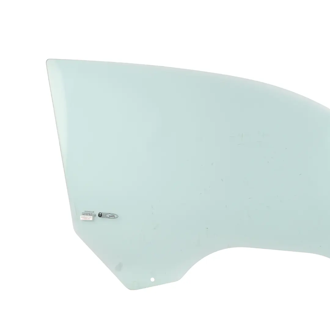 Ford Fiesta MK6 Vitre Fenêtre Porte Avant Gauche Verte AS2 - SKU 2S51-B21411-AB - Numéro de pièce 2S51-B21411-AB