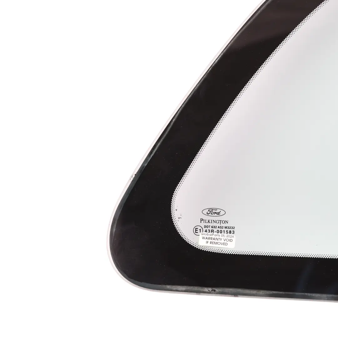 Mk8 Rear Fixed Quarter Glass Window Right O/S AS2 to Ford Fiesta with Part number 2S51-B29750-AC Ford Fiesta Mk8 Rear Fixed Quarter Glass Window Right O/S AS2 - SKU 2S51-B29750-AC - Part number 2S51-B29750-AC