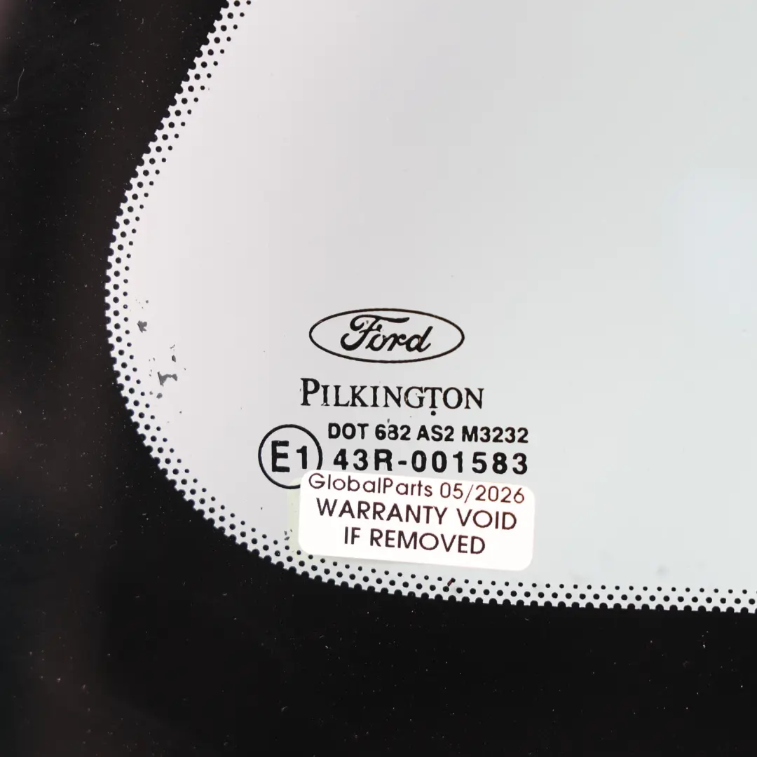 Mk8 Rear Fixed Quarter Glass Window Right O/S AS2 to Ford Fiesta with Part number 2S51-B29750-AC Ford Fiesta Mk8 Rear Fixed Quarter Glass Window Right O/S AS2 - SKU 2S51-B29750-AC - Part number 2S51-B29750-AC