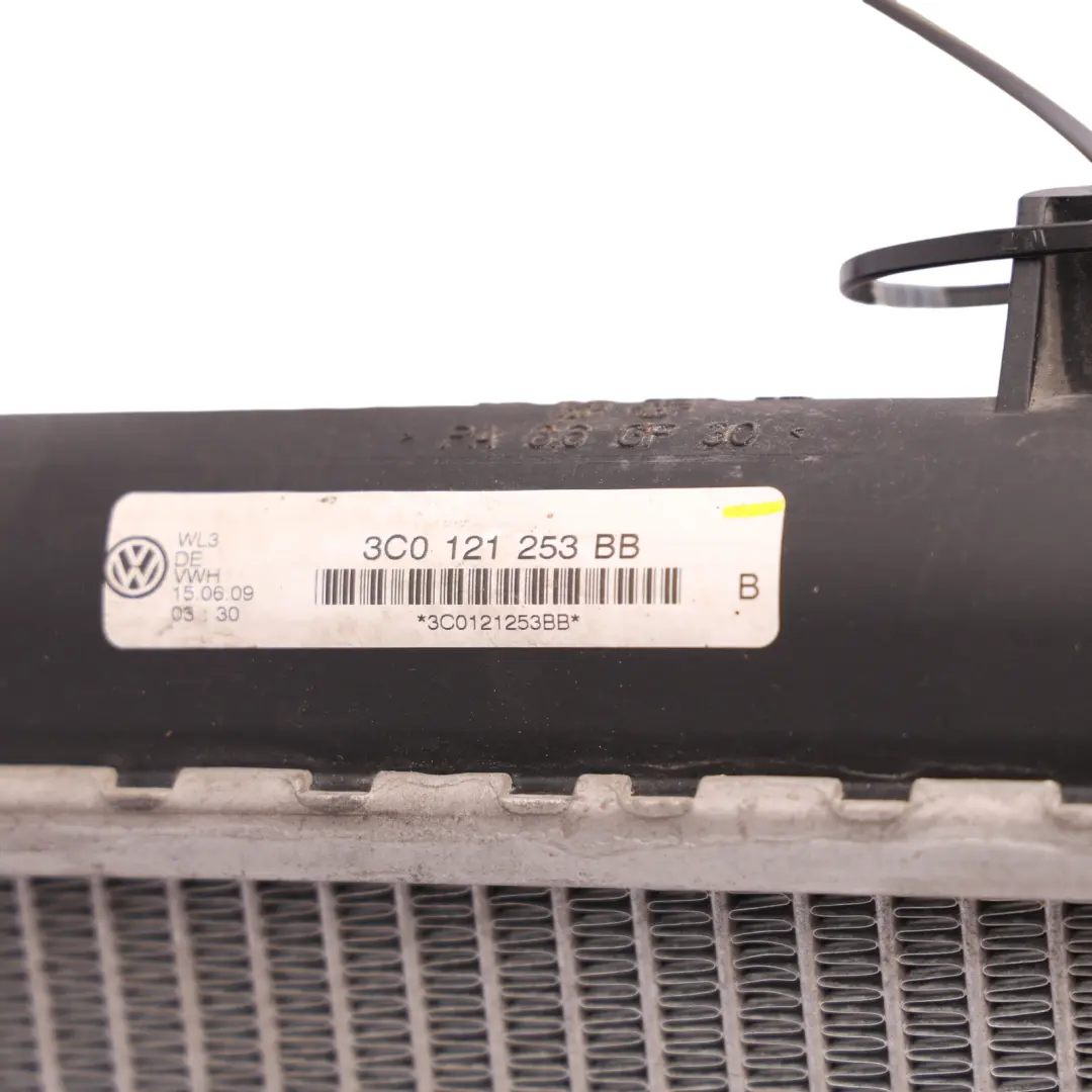 Water Radiator Cooler Unit 2.0 TDI Diesel to Volkswagen Passat B6 with Part number 3C0121253BB Volkswagen Passat B6 Water Radiator Cooler Unit 2.0 TDI Diesel - SKU 3C0121253BB - Part number 3C0121253BB