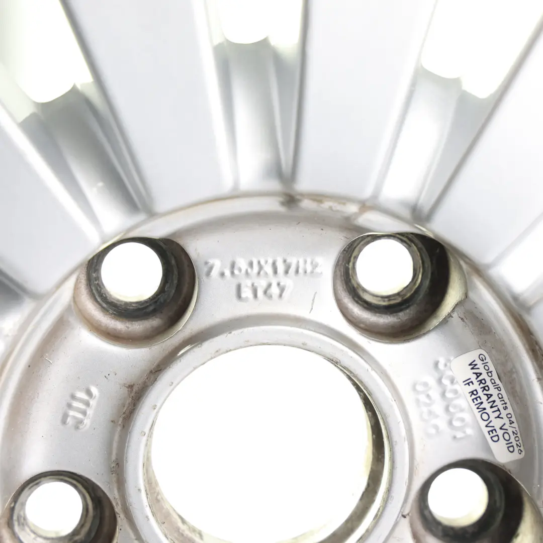 Volkswagen Passat B6 17" Alloy Wheel Rim Silver 17" 7,5J ET:47 Macau - SKU 3C0601025G-2 - Part number 3C0601025G