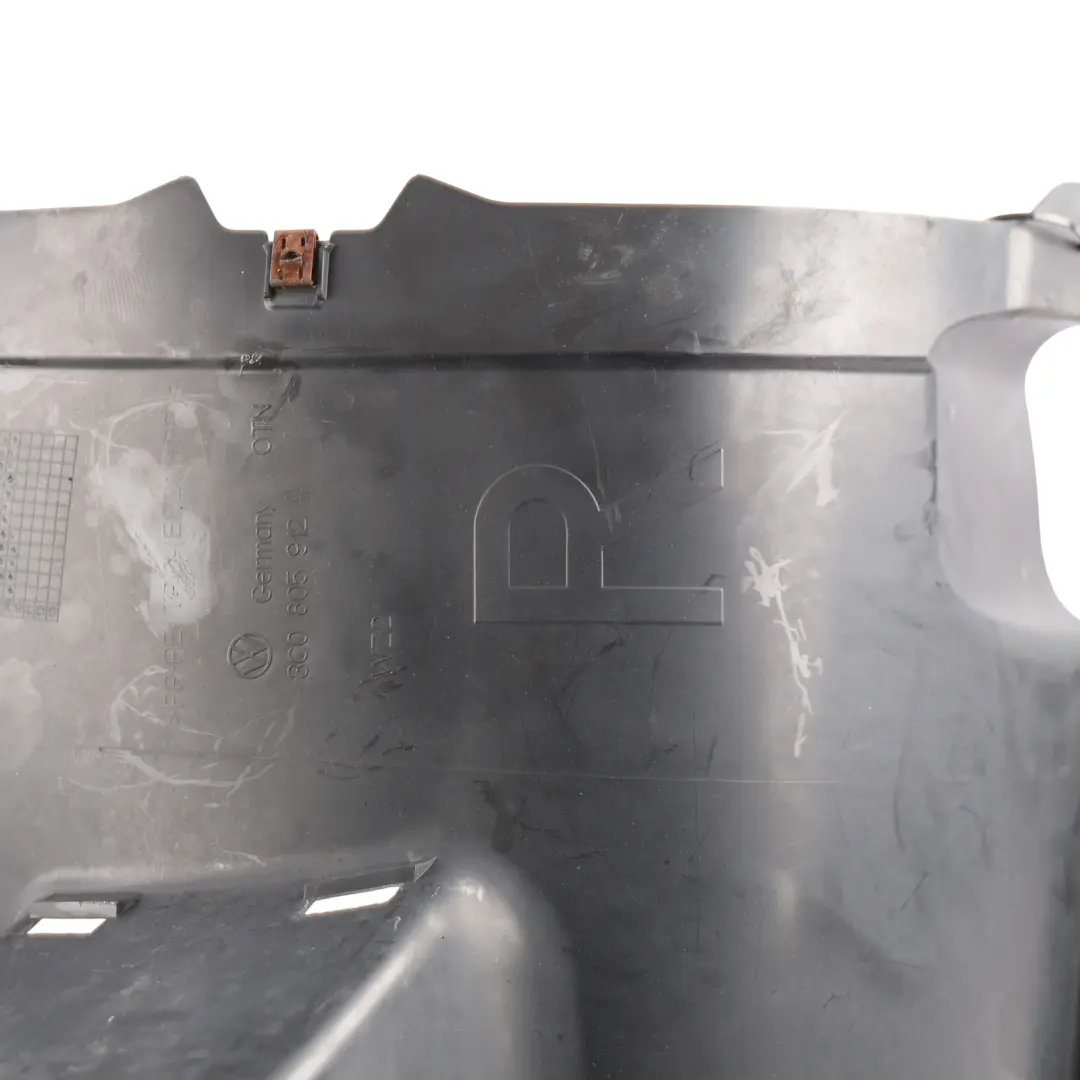 Front Wheel Arch Liner Trim Lower Right O/S to Volkswagen Passat B6 with Part number 3C0805912A Volkswagen Passat B6 Front Wheel Arch Liner Trim Lower Right O/S - SKU 3C0805912A - Part number 3C0805912A