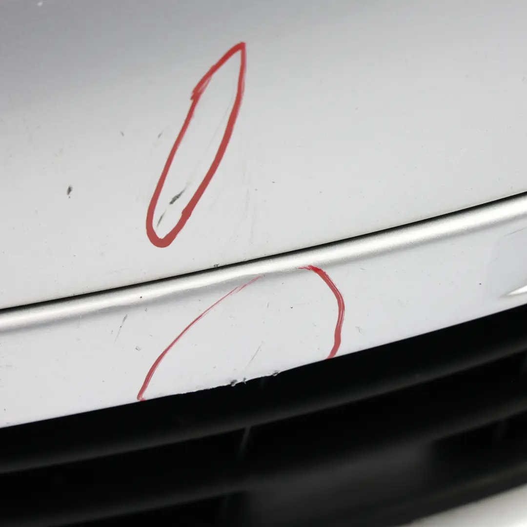 Bumper Front Trim Panel Cover Reflex Silver Metallic - A7W to VW Passat B6 with Part number 3C0807217D VW Passat B6 Bumper Front Trim Panel Cover Reflex Silver Metallic - A7W - SKU 3C0807217D-RES - Part number 3C0807217D