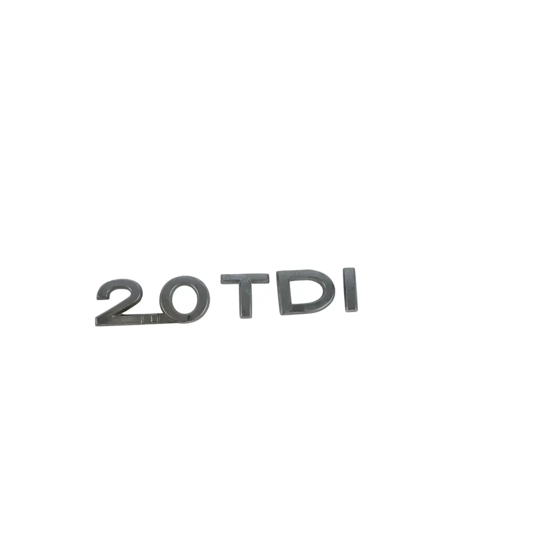 Scritta Portellone Baule 2.0 TDI per Volkswagen Passat B6 Badge con numero di parte 3C0853675E Volkswagen Passat B6 Badge Scritta Portellone Baule 2.0 TDI - SKU 3C0853675E - Numero di parte 3C0853675E