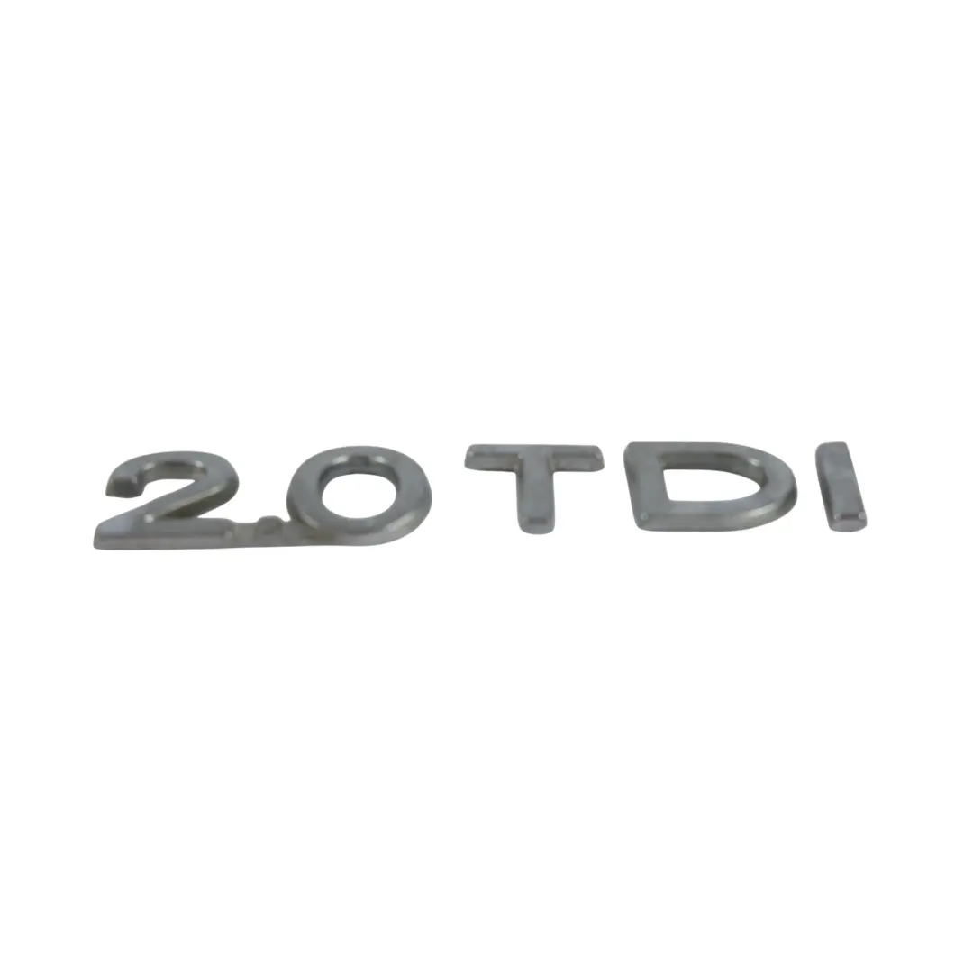 Scritta Portellone Baule 2.0 TDI per Volkswagen Passat B6 Badge con numero di parte 3C0853675E Volkswagen Passat B6 Badge Scritta Portellone Baule 2.0 TDI - SKU 3C0853675E - Numero di parte 3C0853675E