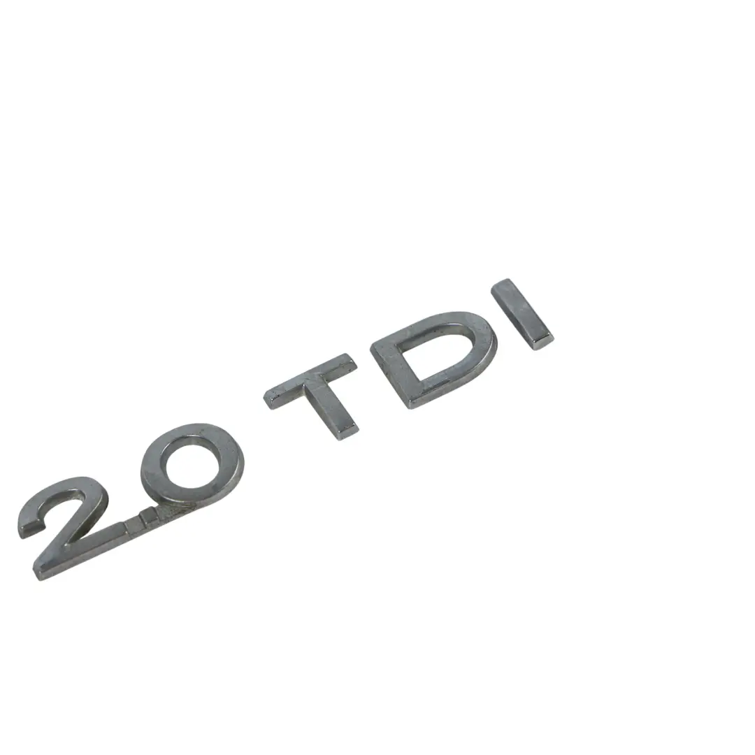 Emblemat Napis Klapy Bagażnika 2.0 TDI do Volkswagen Passat B6 o numerze 3C0853675E Volkswagen Passat B6 Emblemat Napis Klapy Bagażnika 2.0 TDI - SKU 3C0853675E - Numer Części 3C0853675E
