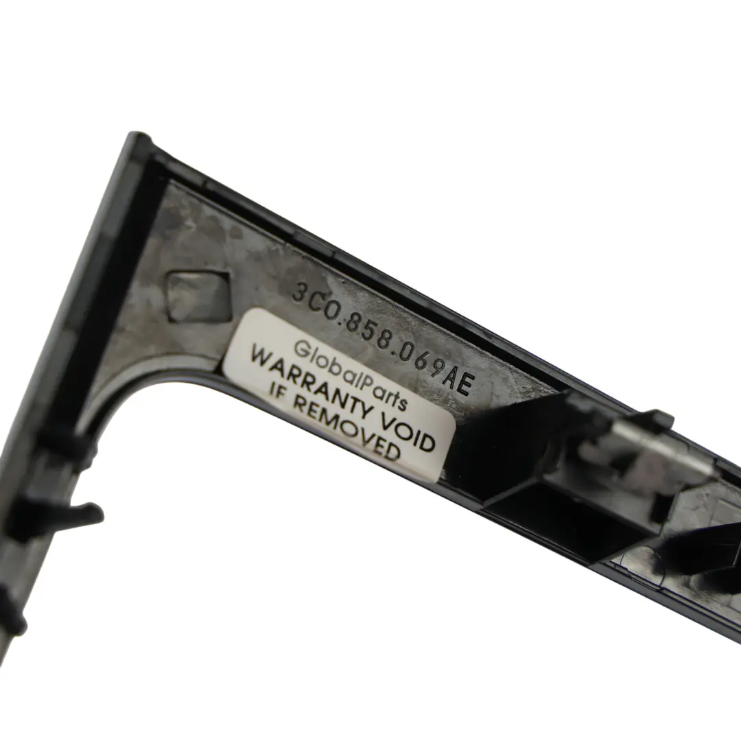 Volkswagen Passat CC 3C B6 Stereo Surround Trim Matt Chrome - SKU 3C0858069AE - Part number 3C0858069AE
