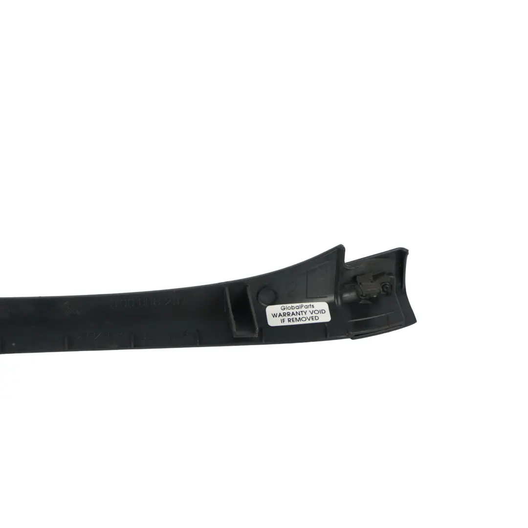 Volkswagen Passat B6 Rivestimento Montante A Centrale Sinistro Nero - SKU 3C0868237A - Numero di parte 3C0868237A