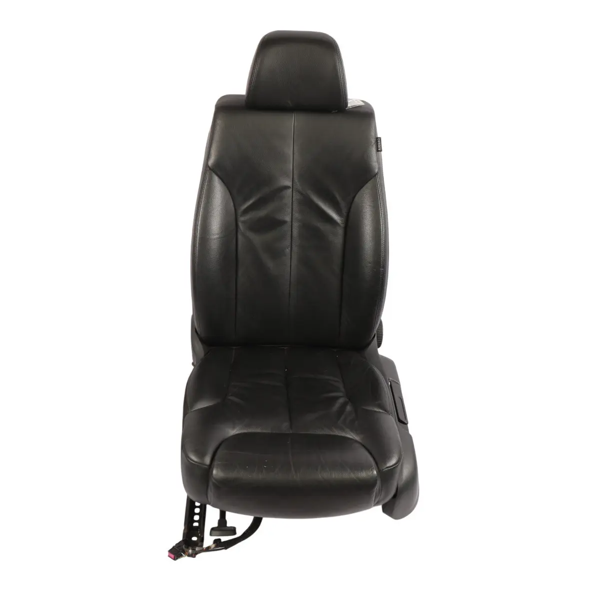 Volkswagen VW Passat B6 Front Seat Heated Left N/S Black Leather