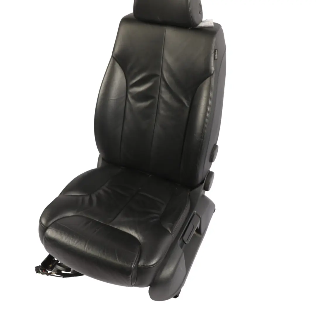 Volkswagen VW Passat B6 Front Seat Heated Left N/S Black Leather - SKU 3C0881805MK-1 - Part number 3C0881805MK